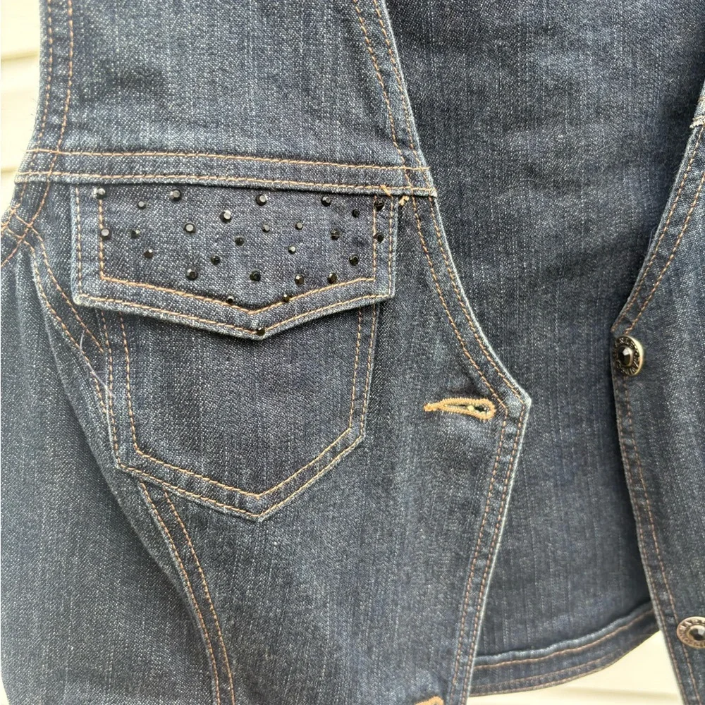 Harley-Davidson sleeveless denim